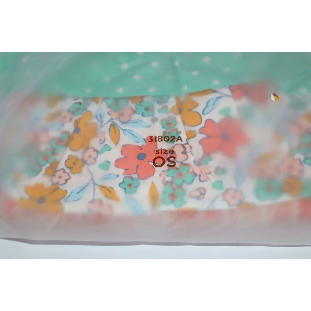MATILDA JANE Dream Chasers in the Ruffles Floral Drawstring Tote Bag NEW